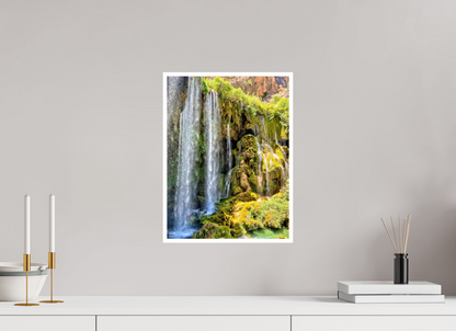 Experience the Power and Serenity of Nature: "The Waterfall" - photo print