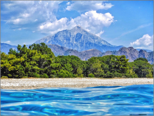 Bring Home the Majesty of the Gods: "The Mount Olympos" Summit - photo print