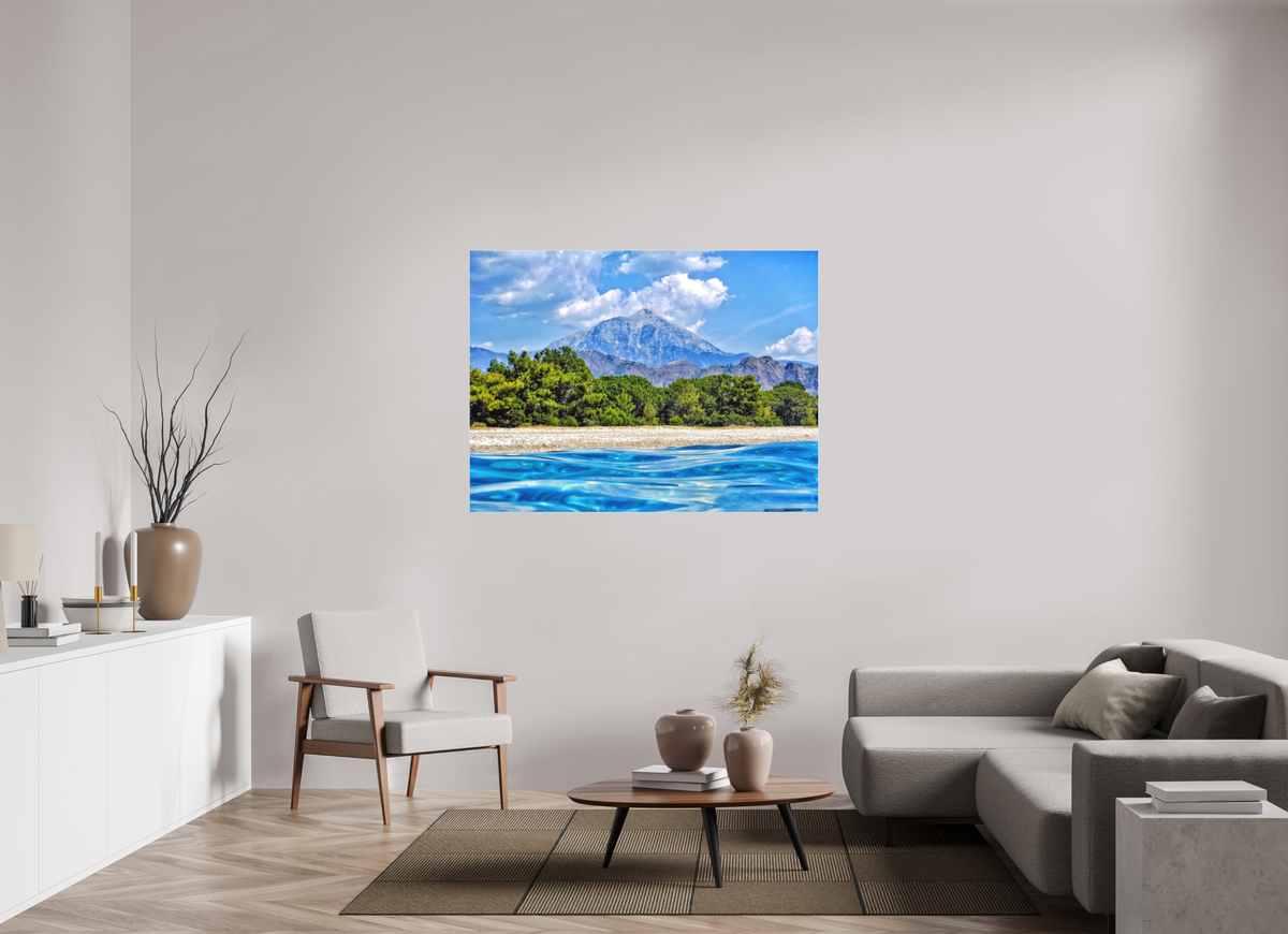 56 x 42″, Print for Indoors Photo print of "The Mount Olympos" by Luvinans