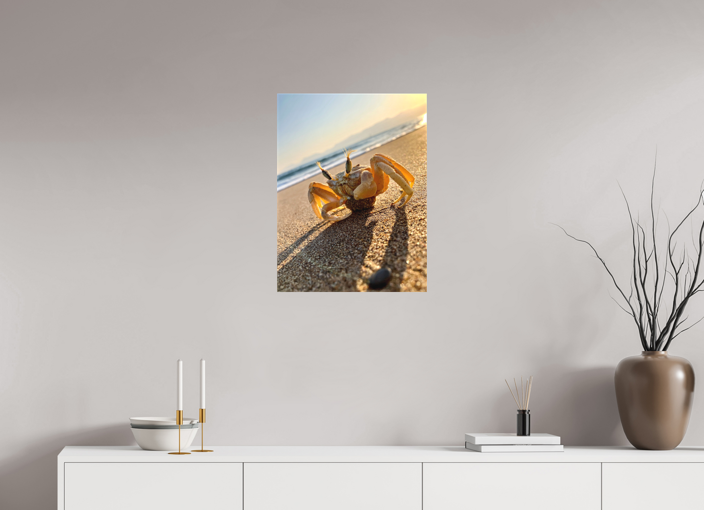 Crab - photo print