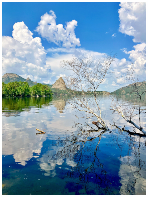 Main image Find Perfect Stillness: "Mirror Lake" - photo print