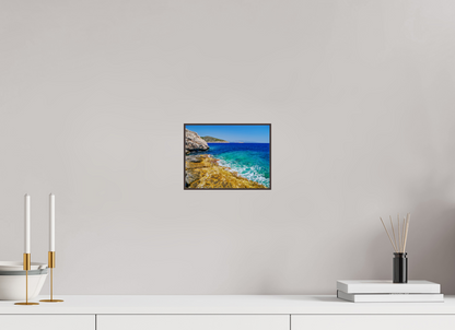 Dive into the Azure Dream: "Mediterranean Sea" - photo print