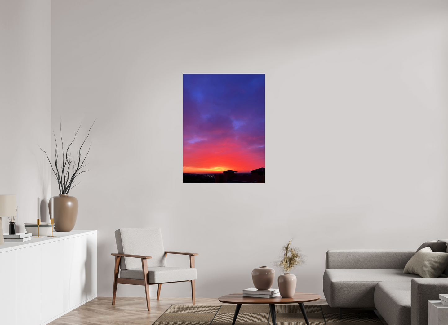 Sunset - photo print