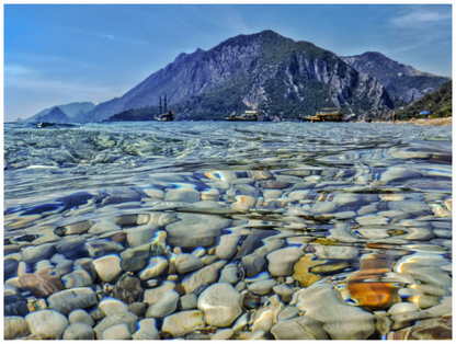 Main image Embrace the Infinite Calm of the Mediterranean: "Sea Level" - photo print