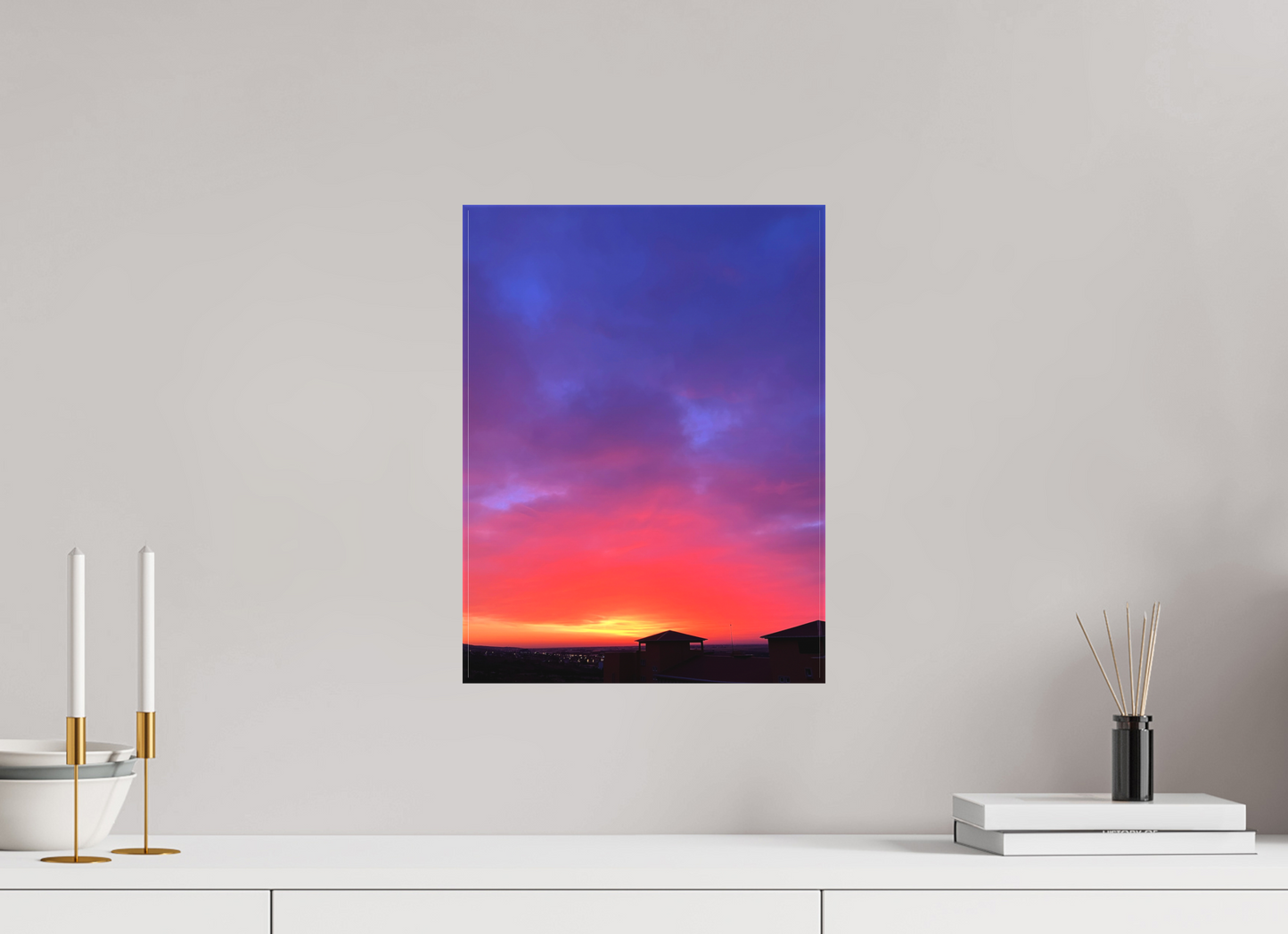 Sunset - photo print