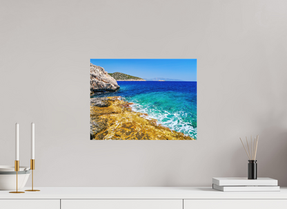 Dive into the Azure Dream: "Mediterranean Sea" - photo print