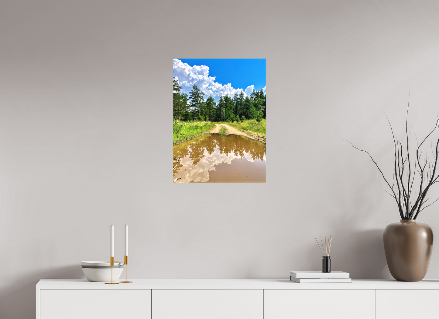Mirror Path - photo print
