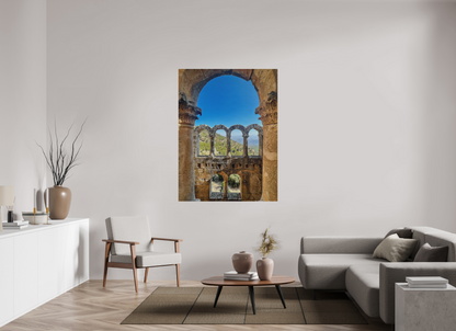 45 x 60″, Print for Outdoors Photo print of "Thae Arches of Alahan Monastery" by Luvinans