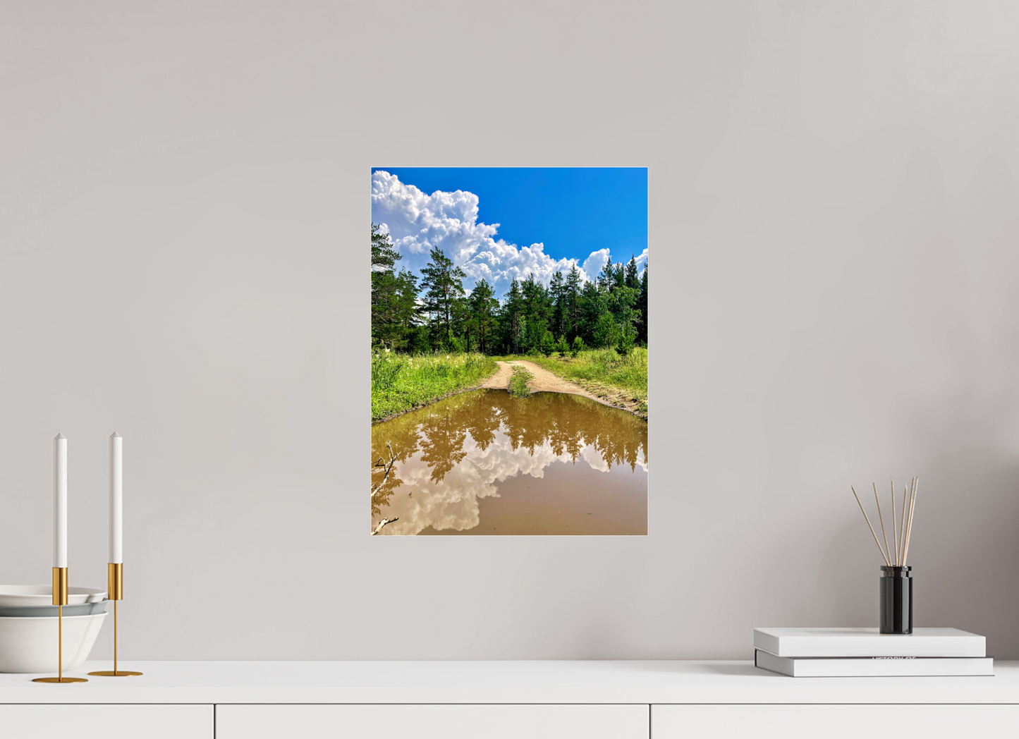 Mirror Path - photo print