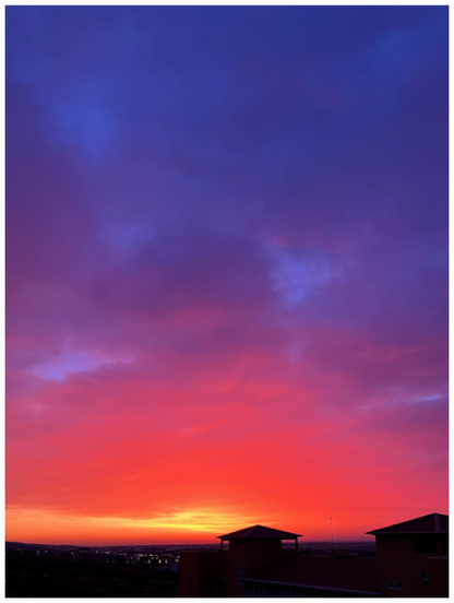 Main image End the Day in a Blaze of Glory: "Sunset" - photo print