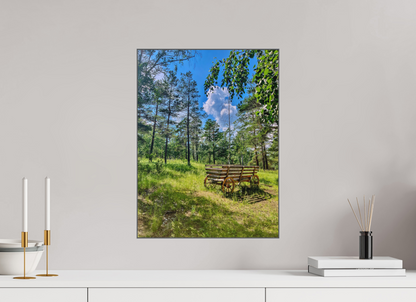 A Pop of Vintage Charm: "Wheels on Green" - photo print