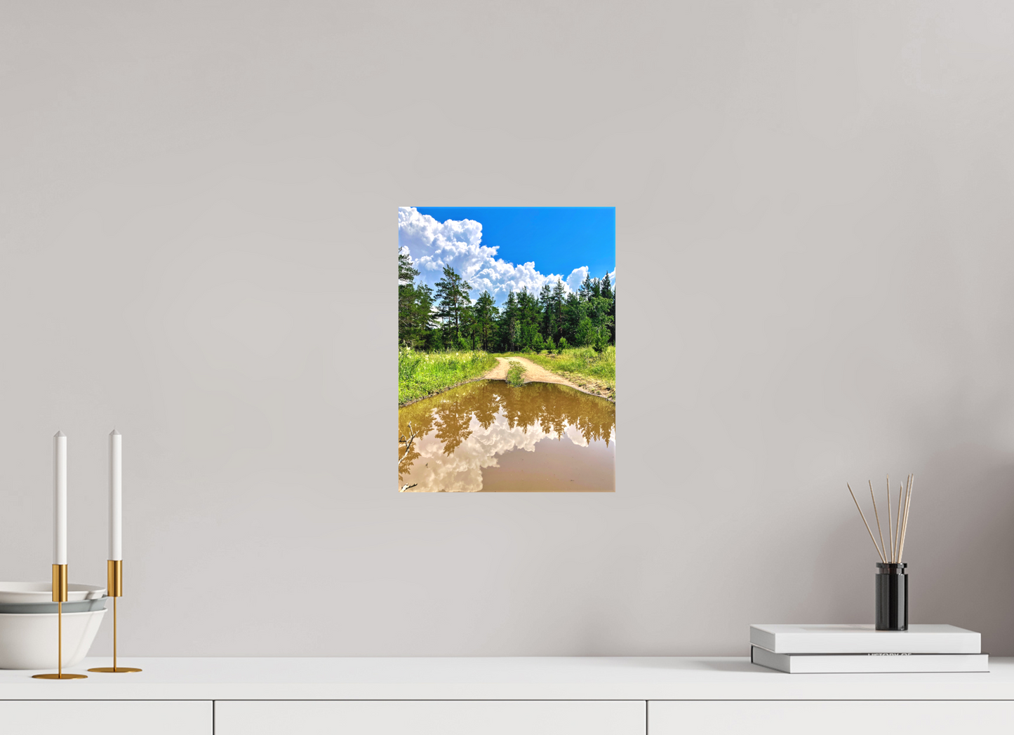 Mirror Path - photo print