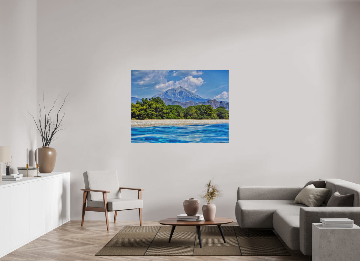 56 x 42″, Print for Outdoors Photo print of "The Mount Olympos" by Luvinans