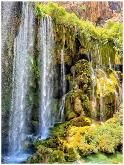 Main image Experience the Power and Serenity of Nature: "The Waterfall" - photo print