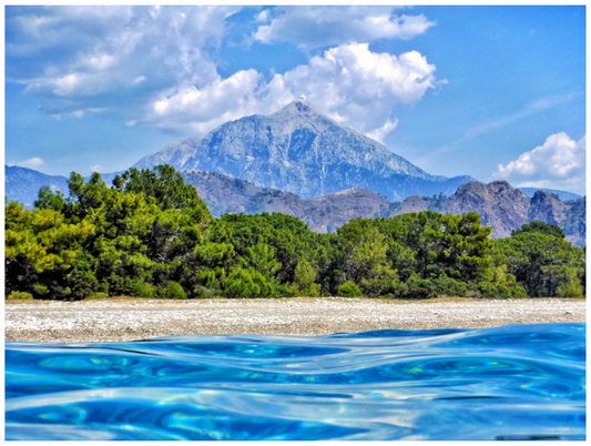 Main image Bring Home the Majesty of the Gods: "The Mount Olympos" Summit - photo print