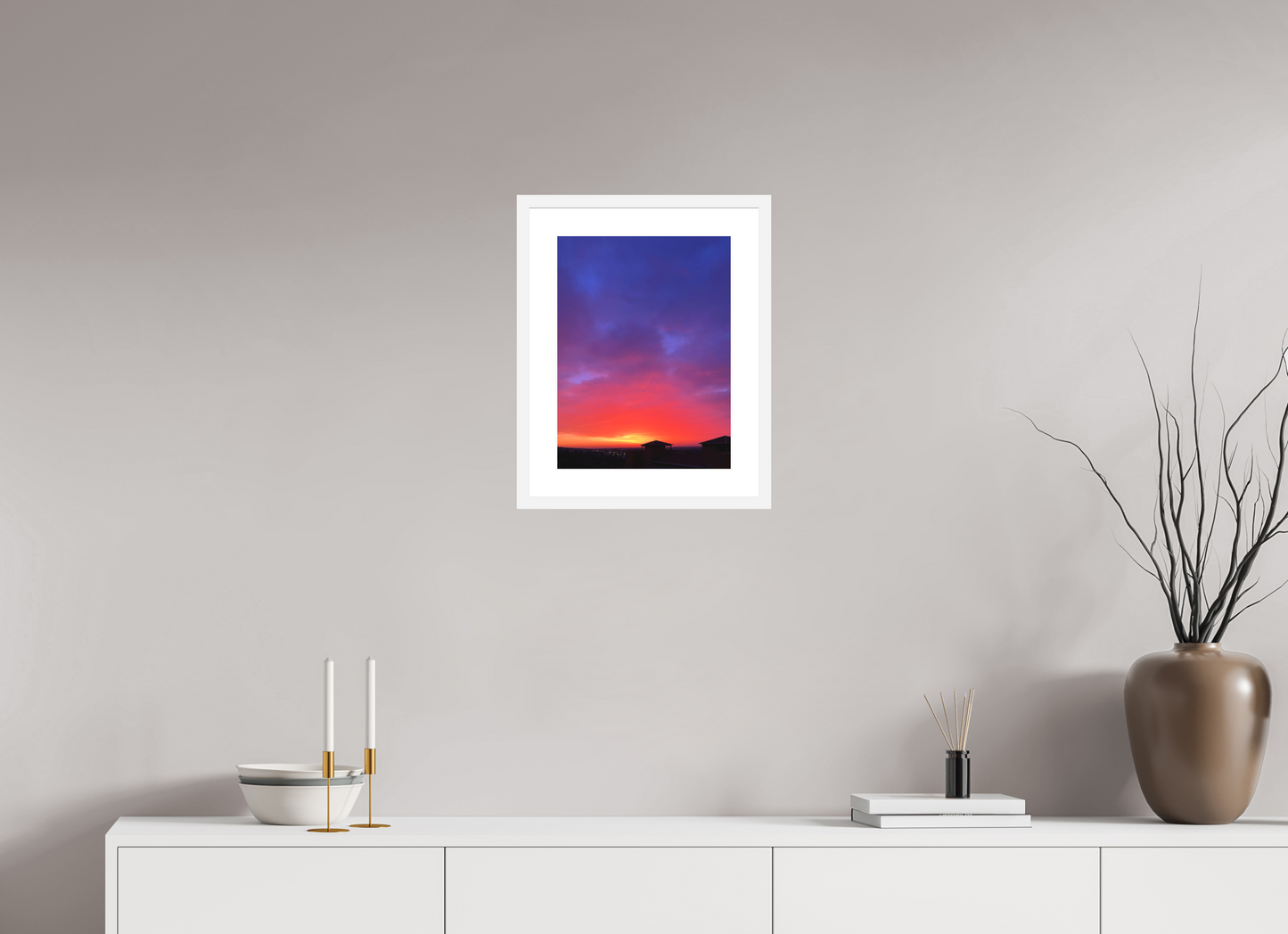 Sunset - photo print