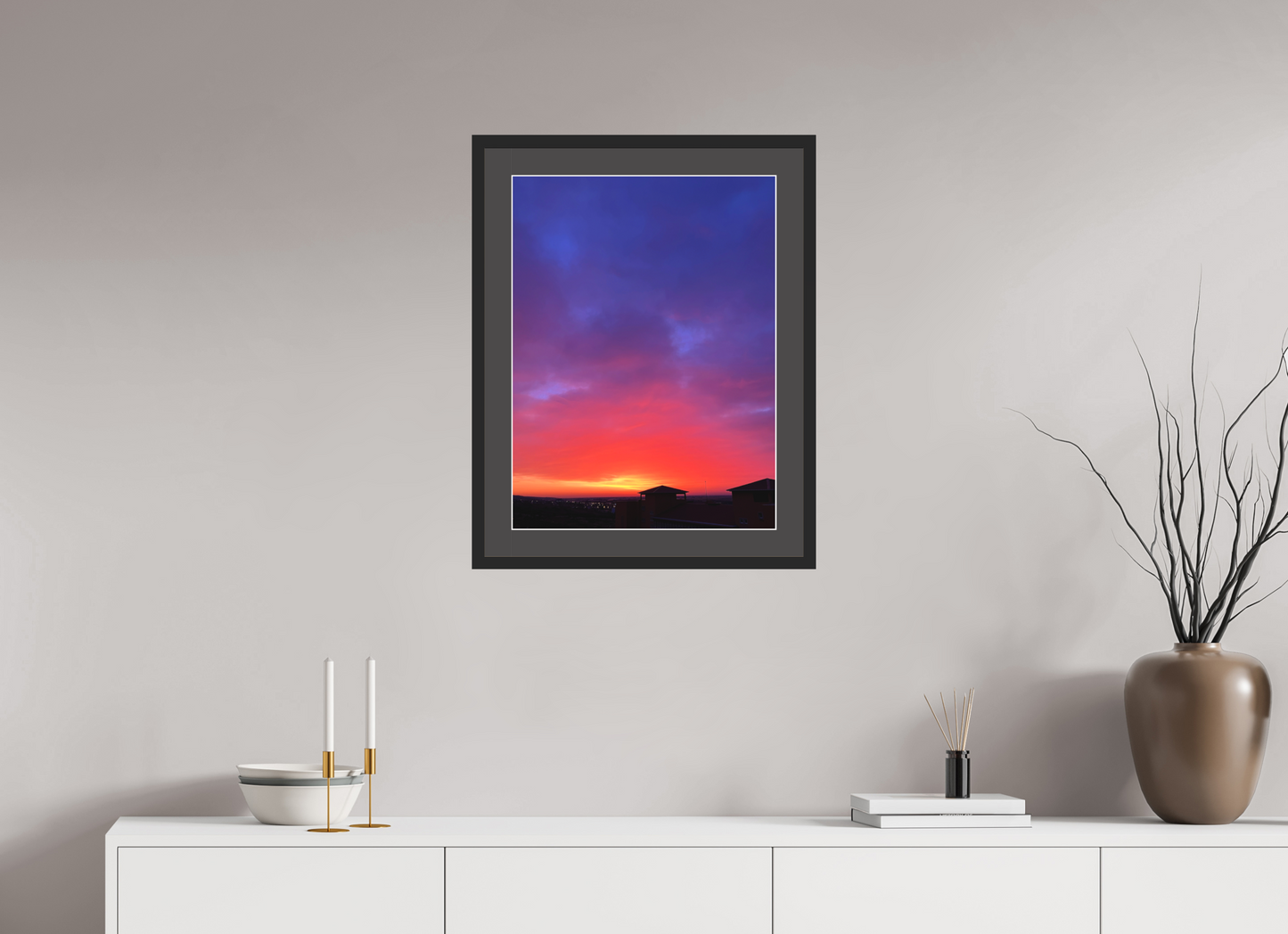 Sunset - photo print