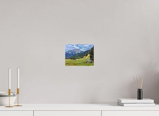 8 x 6″, Print for Indoors Photo print of "Mountain Trail" by Luvinans