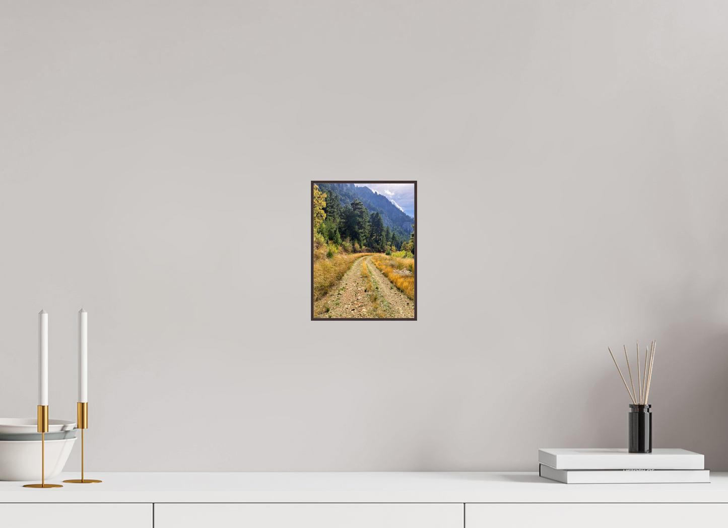 Embrace the Journey: "Down the Trail" - photo print
