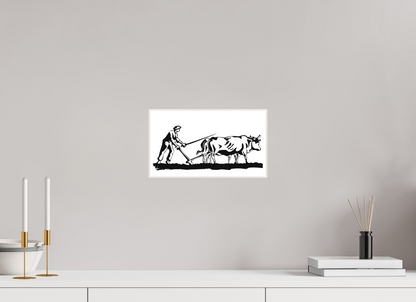A Homage to Diligence: "The Raw Effort" - illustration print