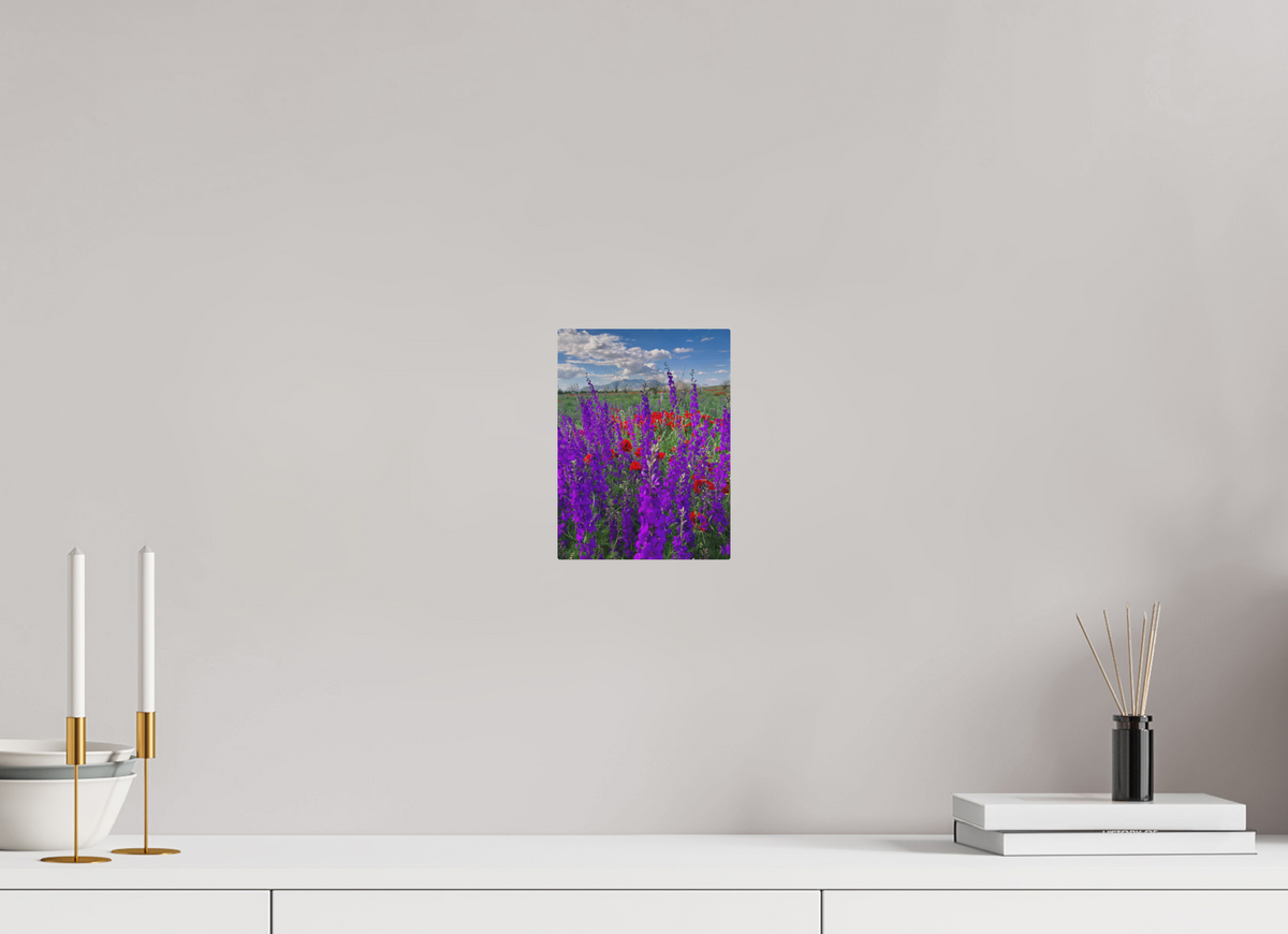 6 x 8″, Print for Outdoors Photo print of "Tall Purple Larkspul" by Luvinans