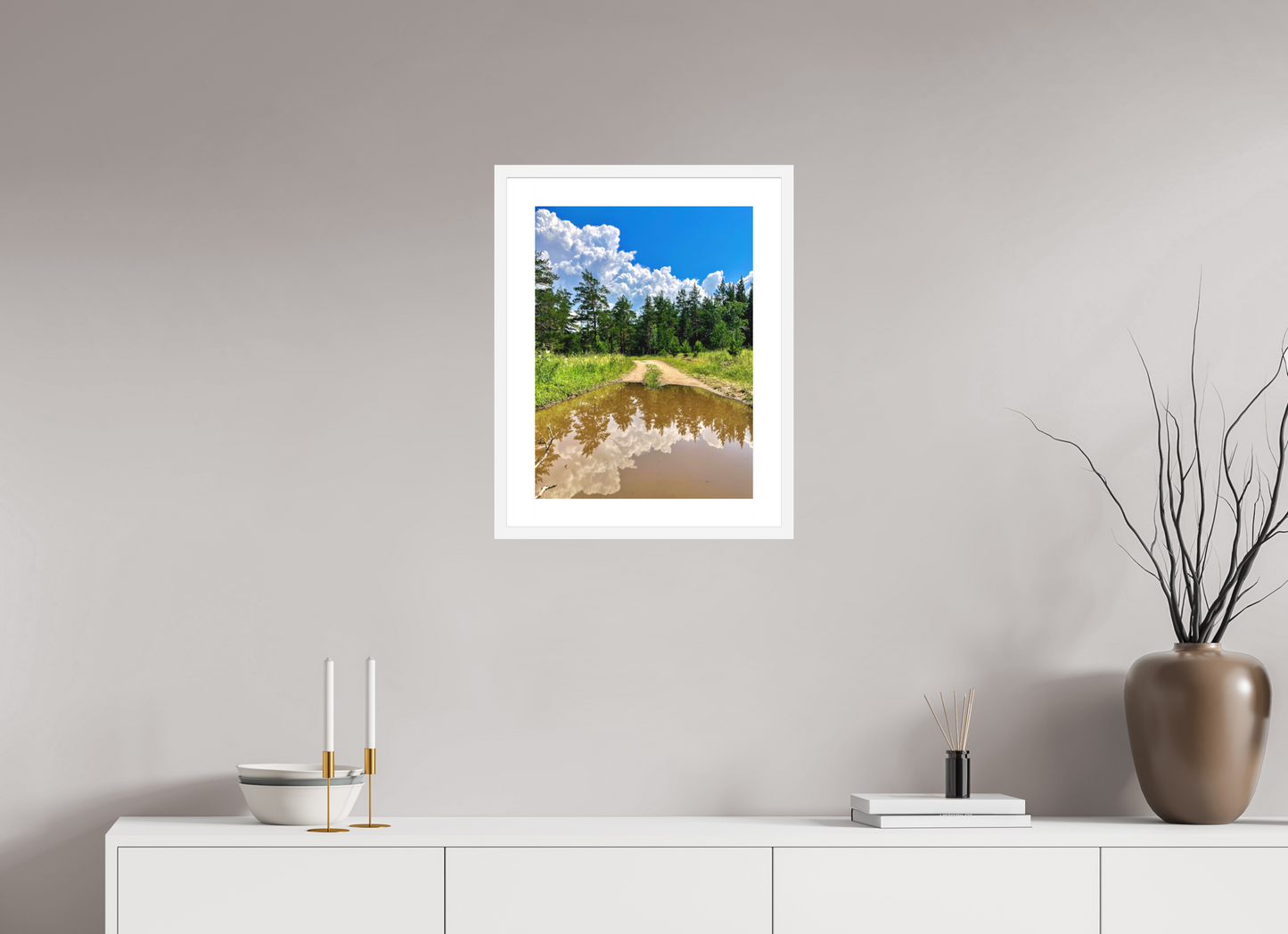 Mirror Path - photo print