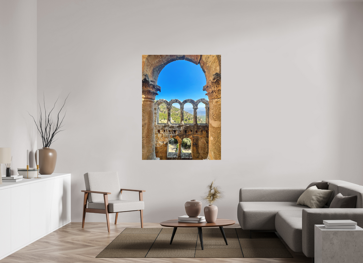 45 x 60″, Print for Indoors Photo print of "Thae Arches of Alahan Monastery" by Luvinans