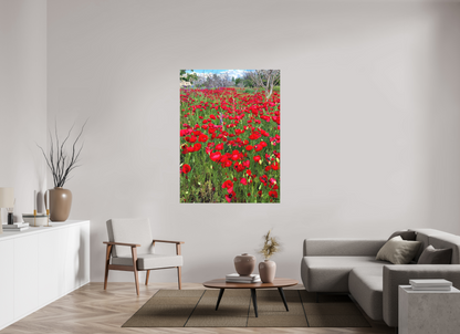 45 x 60″, Print for Indoors Photo print of "Poppies" by Luvinans.