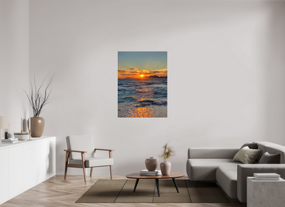 36 x 48″, Print for Indoors Photo print of "Sun Waves" by Luvinans.