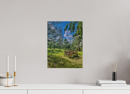 12 x 16″, Print for Outdoors Photo print of "Wheels on Green" by Luvinans
