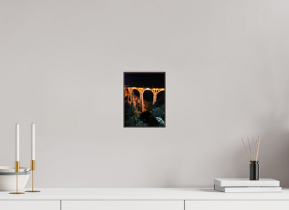 Cross into History: The Legendary "Varda Bridge" - photo print