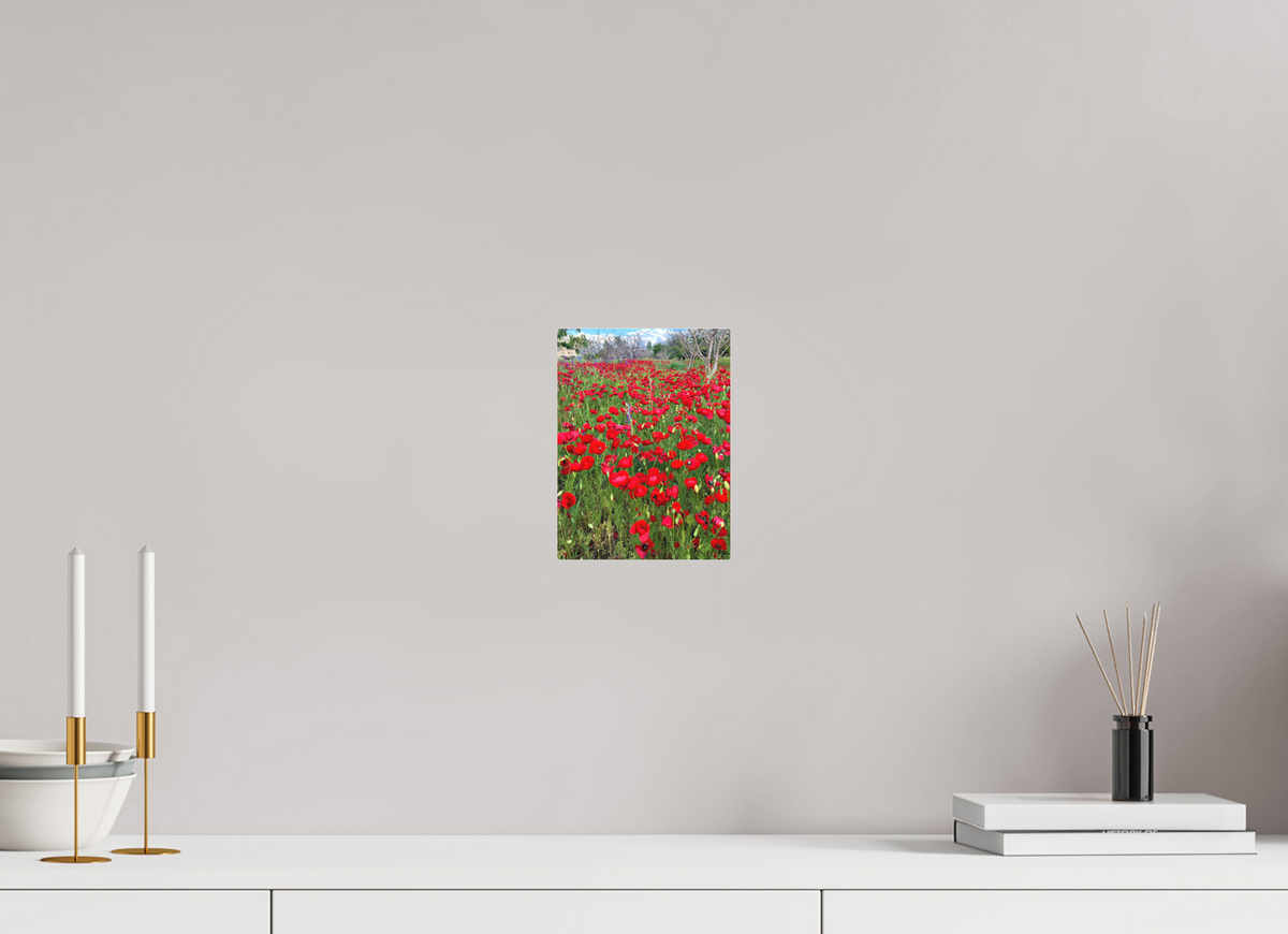 6 x 8″, Print for Indoors Photo print of "Poppies" by Luvinans.