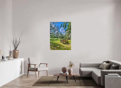 36 x 48″, Print for Indoors Photo print of "Wheels on Green" by Luvinans