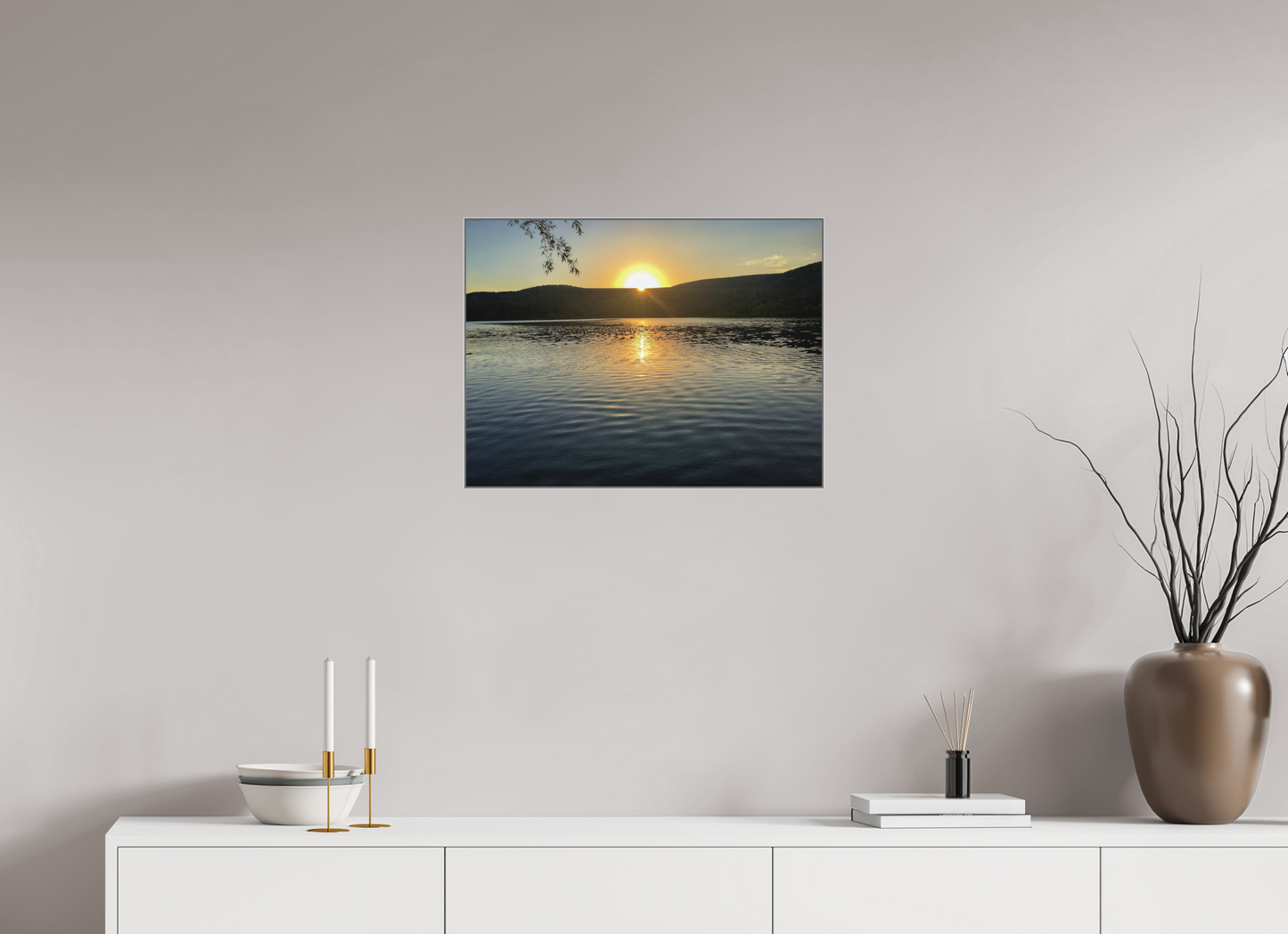Bathe Your Space in Warmth: Invite the Radiance of the "Golden Sun" into Your Home - photo print