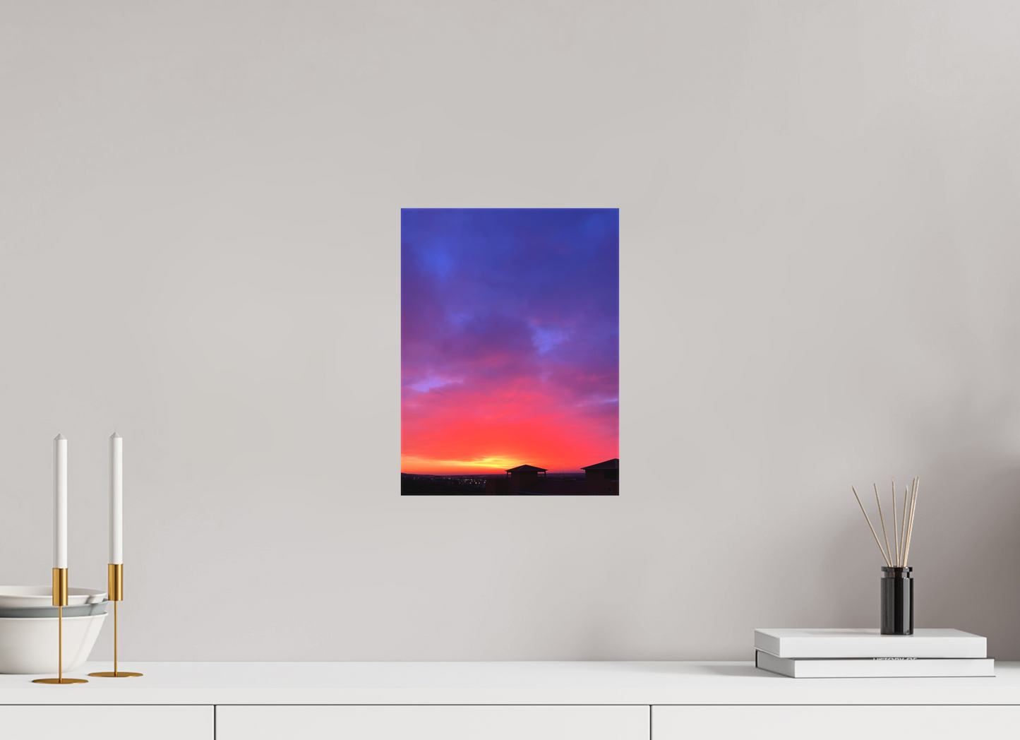 Sunset - photo print