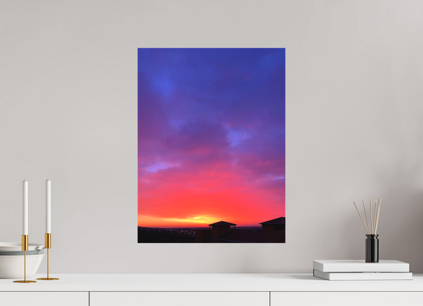 Sunset - photo print