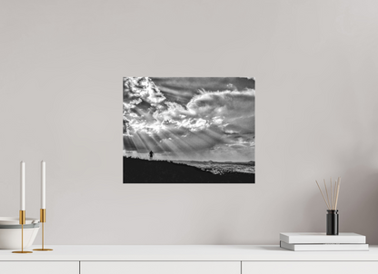 15 x 12″, Matte Canvas on Stretcher Frame Feel the Rush of the Wild: "Trail Run" - photo print