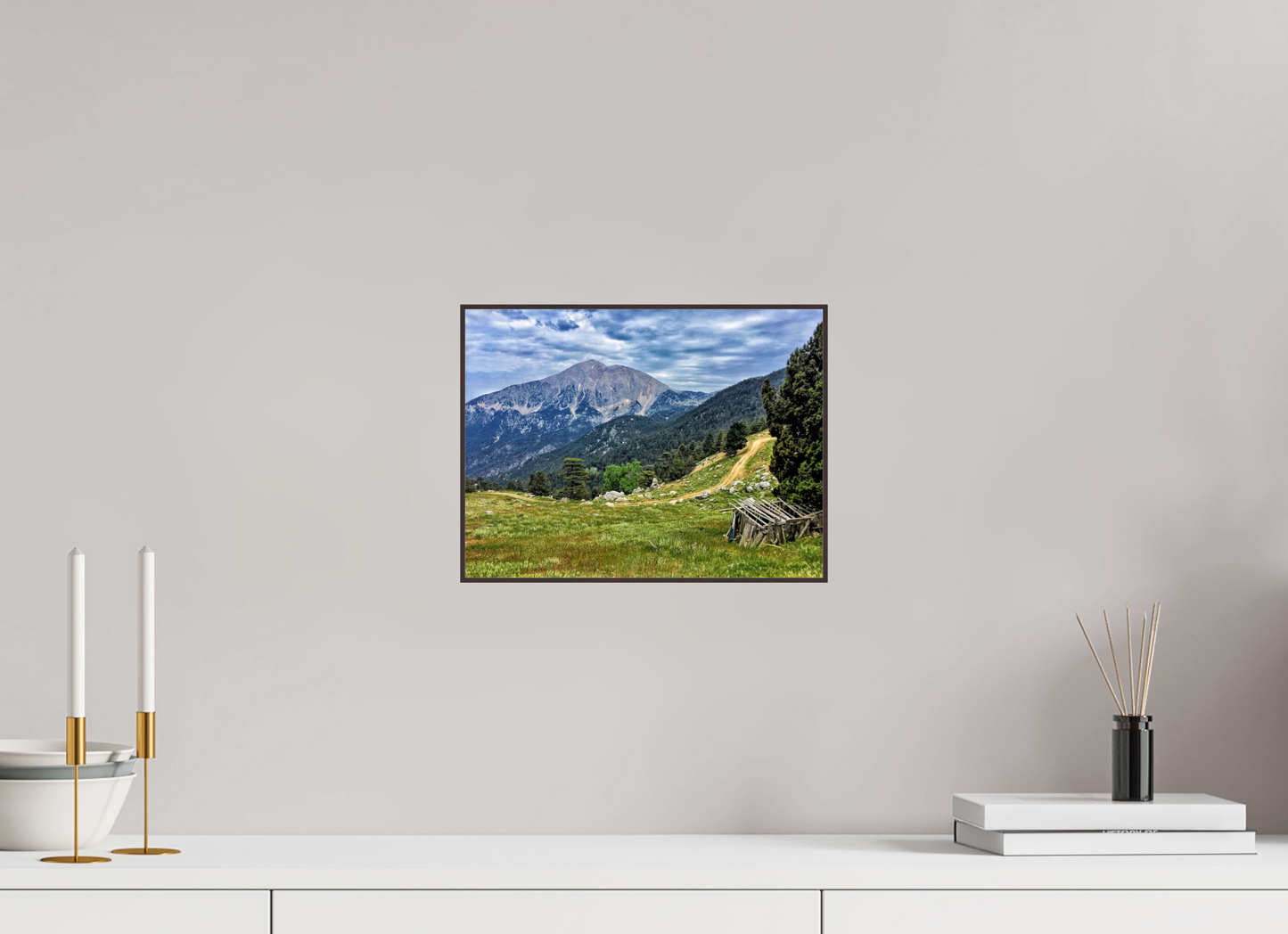 Follow the Path to Adventure: "The Mountain Trail" - photo print