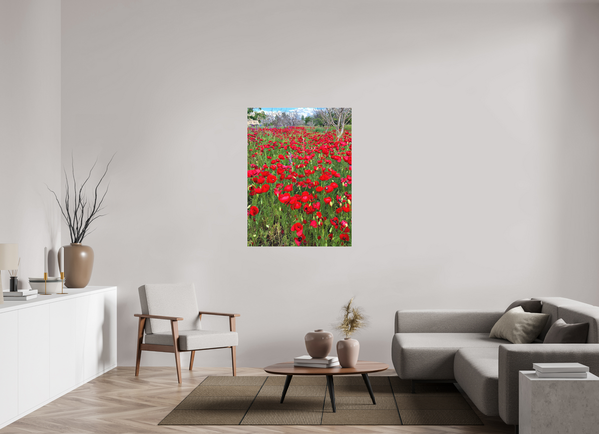 36 x 48″, Print for Indoors Photo print of "Poppies" by Luvinans.