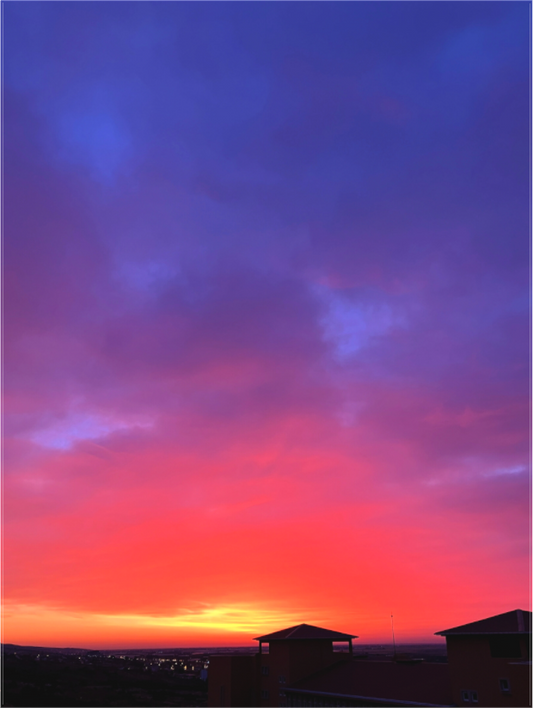 Sunset - photo print