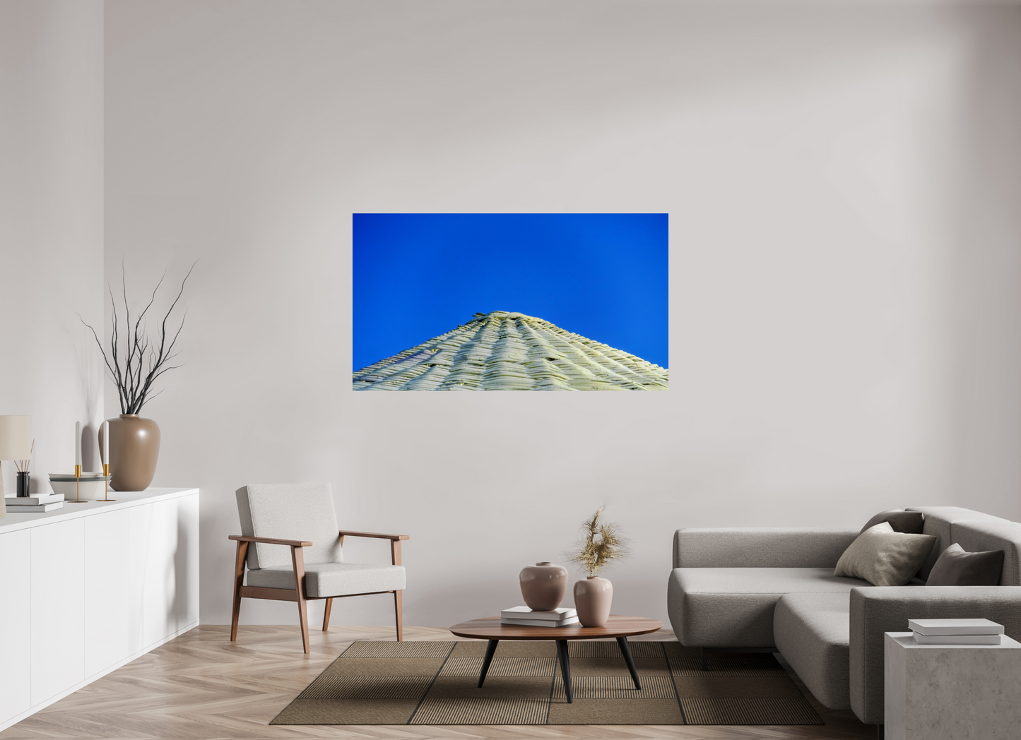 Escape to Serenity: Bring the Calming Essence of the Coast into Your Home with "Beach Sky" - photo print