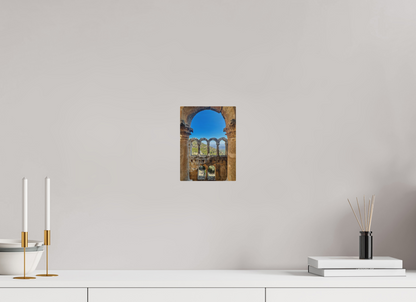 6 x 8″, Print for Outdoors Photo print of "Thae Arches of Alahan Monastery" by Luvinans
