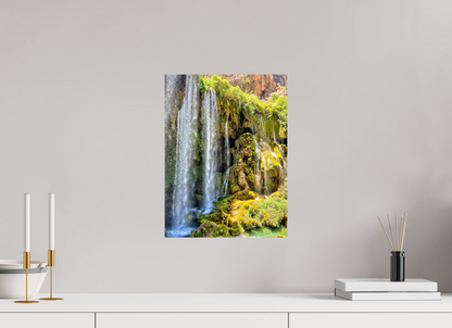 Experience the Power and Serenity of Nature: "The Waterfall" - photo print
