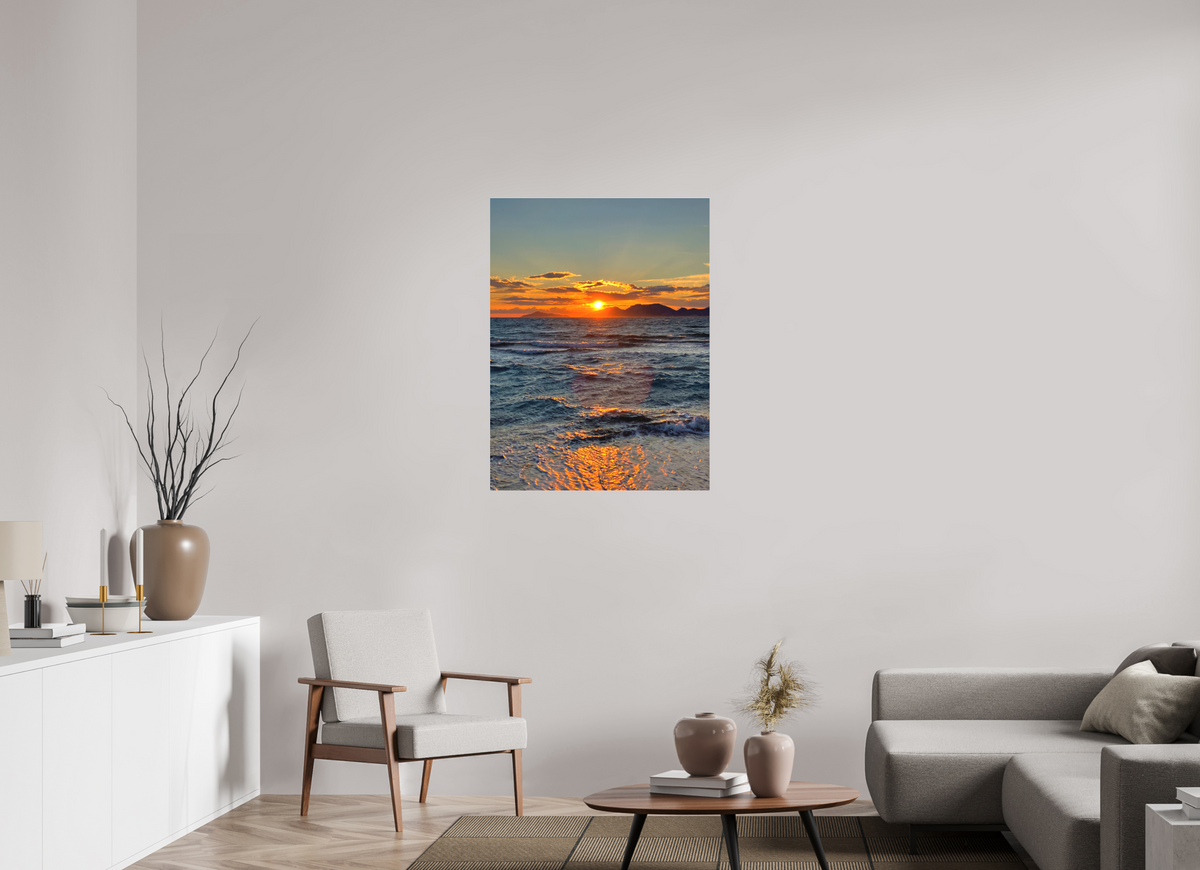 30 x 40″, Print for Indoors Photo print of "Sun Waves" by Luvinans.