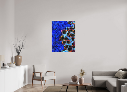 Indulge in the Dramatic Beauty of "Heavy Roses" - photo print