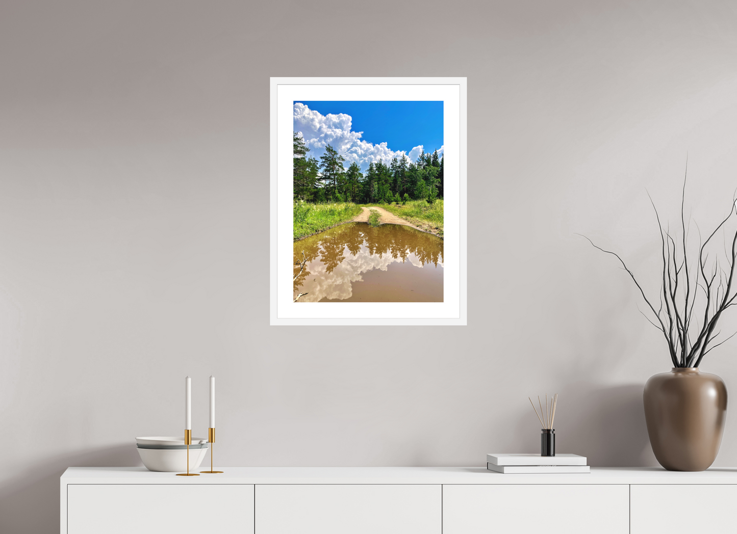 Mirror Path - photo print