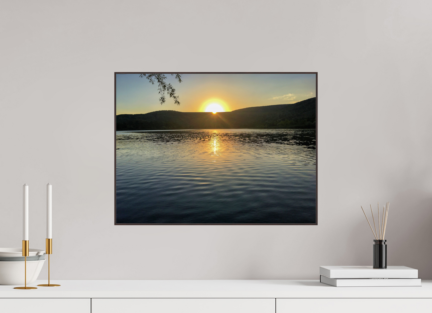 Bathe Your Space in Warmth: Invite the Radiance of the "Golden Sun" into Your Home - photo print