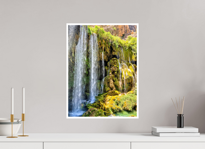 Experience the Power and Serenity of Nature: "The Waterfall" - photo print
