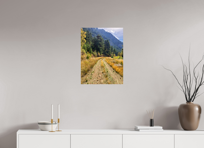 Embrace the Journey: "Down the Trail" - photo print