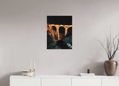 Cross into History: The Legendary "Varda Bridge" - photo print
